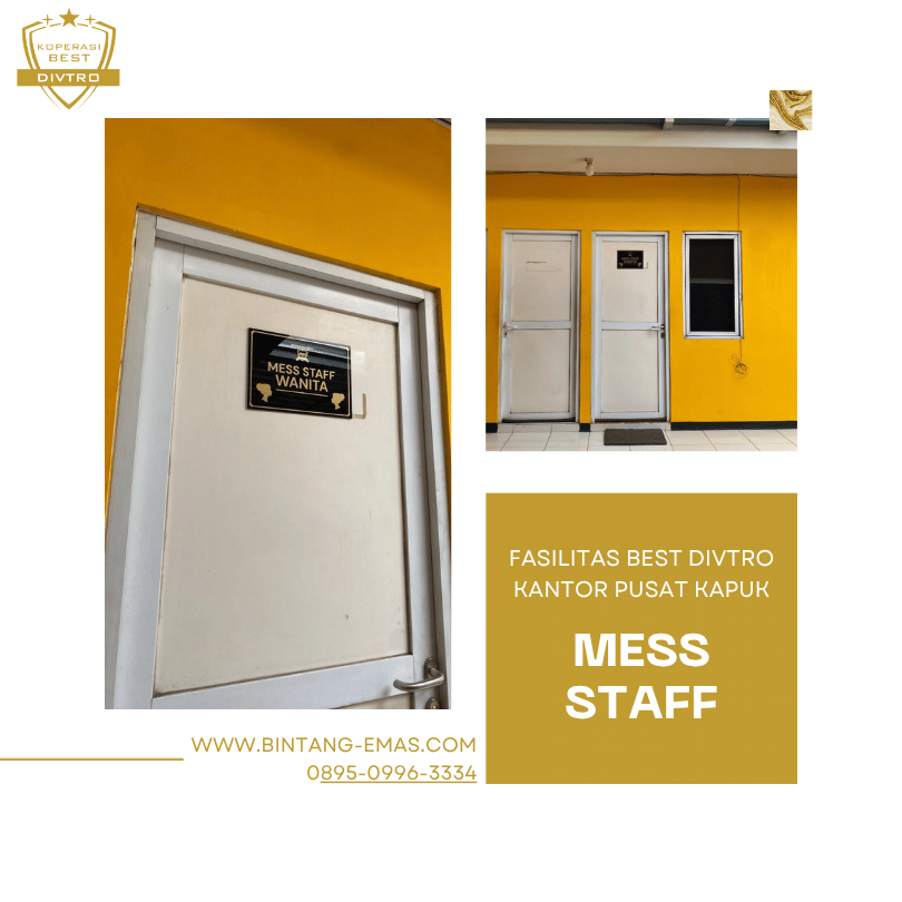 KANTOR PUSAT BEST DIVTRO KAPUK -Mess Staff
