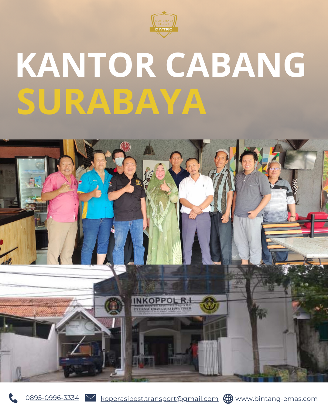 KANTOR CABANG KOPERASI BEST DIVTRO - SURABAYA